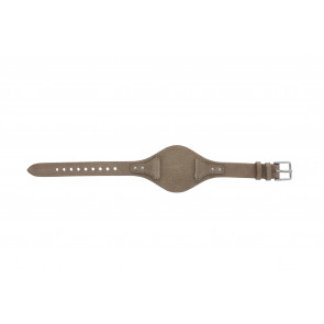 Watch strap Fossil ES3625 / Boyfriend Leather Beige 18mm