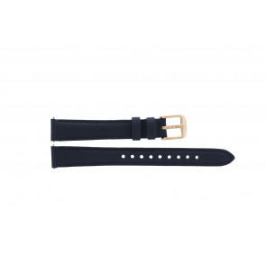 Watch strap Fossil ES3843 / Jacqueline Leather Blue 14mm