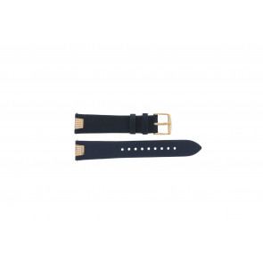 Watch strap Fossil ES3887 / Riley Leather Blue 18mm
