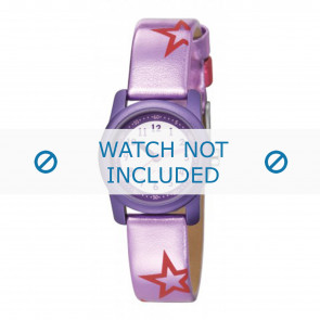 Esprit watch strap ES000FA4-40PA / 000FA4038 / 000FA4 Leather Purple