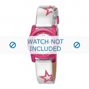 Esprit watch strap ES000FA4-40ZI /  000FA4 Leather Silver
