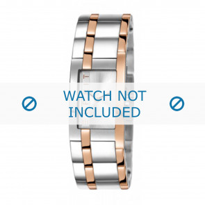 Esprit watch strap ES000J42-40STRG / 000J42 Metal Bi-color