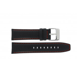 Watch strap Festina F16585 / F16585-7 / F16585-8 Leather Black 23mm