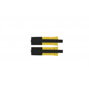 Watch strap Festina F16659-7 Steel/Silicone Yellow 24mm