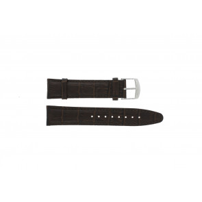 Watch strap Festina F16872-2 Leather Brown 21mm