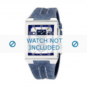 Watch strap Festina F16184-B Leather Blue 18mm
