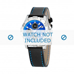 Watch strap Festina F16243-5 Leather Black 21mm