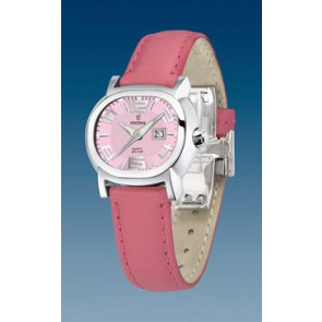 Watch strap Festina F16127-6 Leather Pink