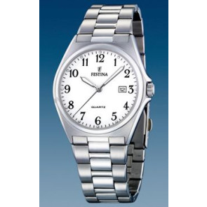 Watch strap Festina F16374-1 Stainless steel Steel 22mm