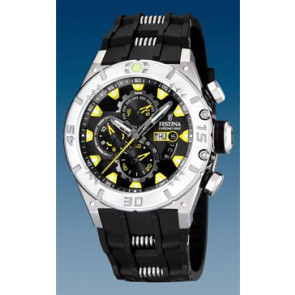 Watch strap Festina F16528 Rubber Black