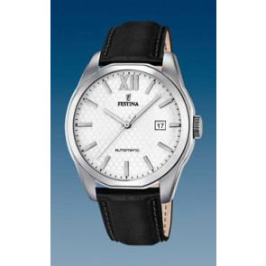 Watch strap Festina F16885.2 Leather Black 21mm