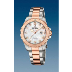 Watch strap Festina F20505 Steel Bi-color