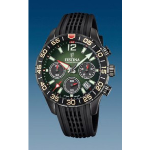 Watch strap Festina F20518/2 Rubber Black 21mm