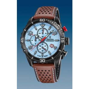 Watch strap Festina F20519/1 Leather Brown