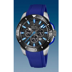Watch strap Festina F20642/1 Rubber Blue