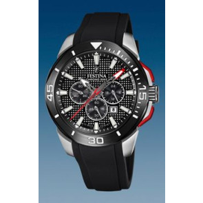 Watch strap Festina F20642/4 Rubber Black