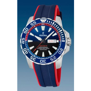 Watch strap Festina F20662/1 Rubber Bi-color