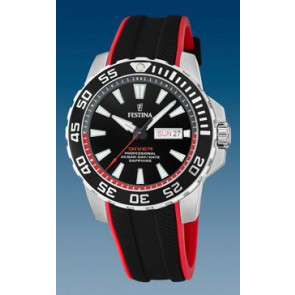 Watch strap Festina F20662/3 Rubber Bi-color