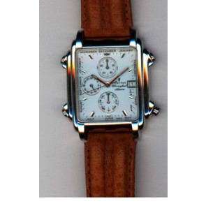 Watch strap Festina F6562-1 Leather Brown