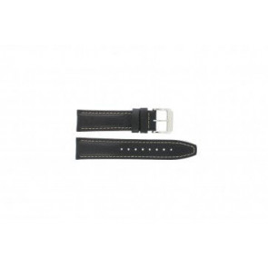 Watch strap Festina F16081-7 Leather Black 22mm