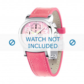 Festina watch strap F16125.3 Leather Pink 23mm