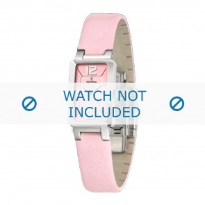 Festina watch strap F16218-2 / F16218-C Leather Pink