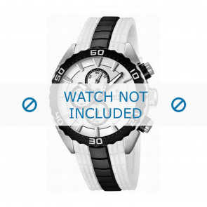 Watch strap Festina F16664/1 Rubber White 23mm