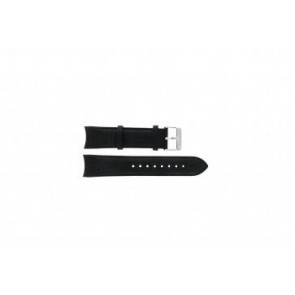 Festina watch strap F6821 / F6821/1 F6821/2 F6821/3 F6821/4 F6821/5 Leather Black 22mm + black stitching