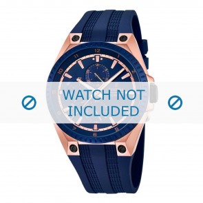 Watch strap Festina F16835-2 Rubber Blue 15mm