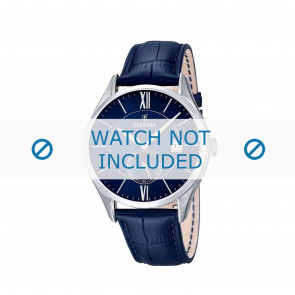 Watch strap Festina F16872.3 Leather Blue 21mm