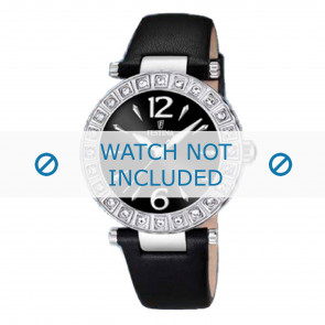 Festina watch strap F16645-4 Leather Black