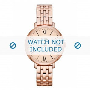 Watch strap Fossil ES3435 / PRD2091 Steel Rosé 14mm