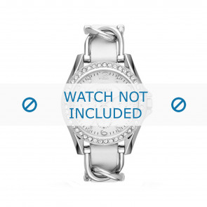 Fossil watch strap ES3463 Leather White 20mm