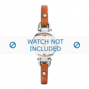 Fossil watch strap ES4025 Leather Cognac 8mm