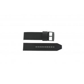 Watch strap Fossil JR1354 / JR1357 / 134XXXX / 25XXXX Leather Black 24mm