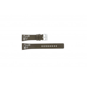 Fossil watch strap JR-9519 Leather Brown 20mm 