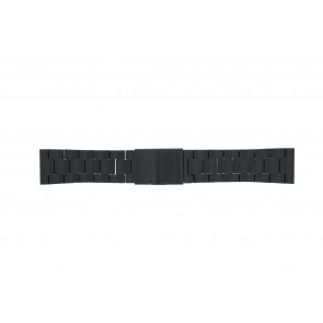 Fossil watch strap FS4552 / FS4718 / FS4719 / JR1356 Metal Black 24mm
