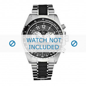 Guess watch strap GC38002G Metal Silver