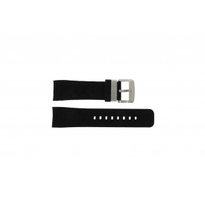 Guess watch strap GC35006G1 / GC40500G1 / GC45005G Rubber Black 24mm 