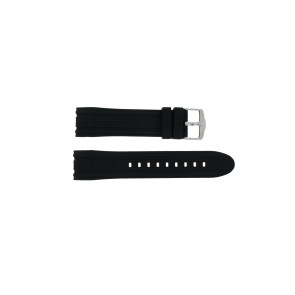 Watch strap Swiss Military Hanowa 06-4174 Rubber Black 24mm