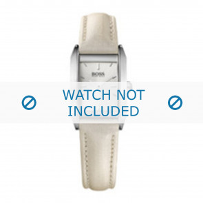Watch strap Hugo Boss HB-124-3-14-2286 / 1502232 / HB-124-3-14-2277 Leather Beige 15mm