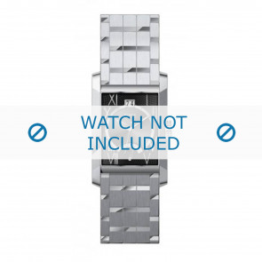 Hugo Boss watch strap 1512005 / HB-09-1-14-2019 / HB659002000 Metal Silver