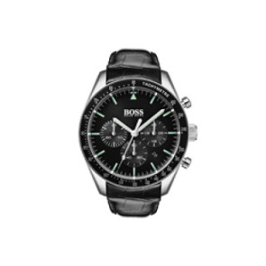 Watch strap Hugo Boss HB1513625 / HB-330-1-27-3093 / HB650603093 Leather Black