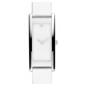Watch strap IV12Q937 Leather White 15mm