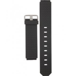 Watch strap Jacob Jensen 413Rubber Rubber Black 17mm