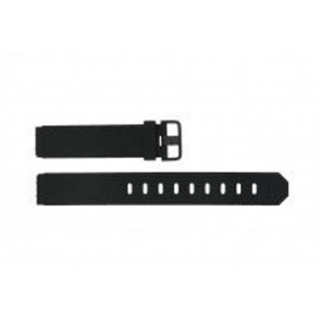 Watch strap Jacob Jensen 752 / 753 / 762 / 763 / 778 Rubber Black 17mm