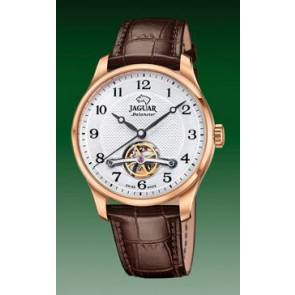 Watch strap Jaguar J967.1 Leather Brown