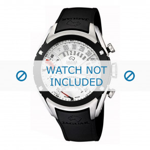 Watch strap Jaguar J659-1 Rubber Black 20mm