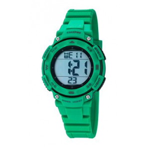 Watch strap Calypso K5669-3 Rubber Green