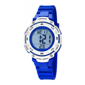 Watch strap Calypso K5669-7 Rubber Blue